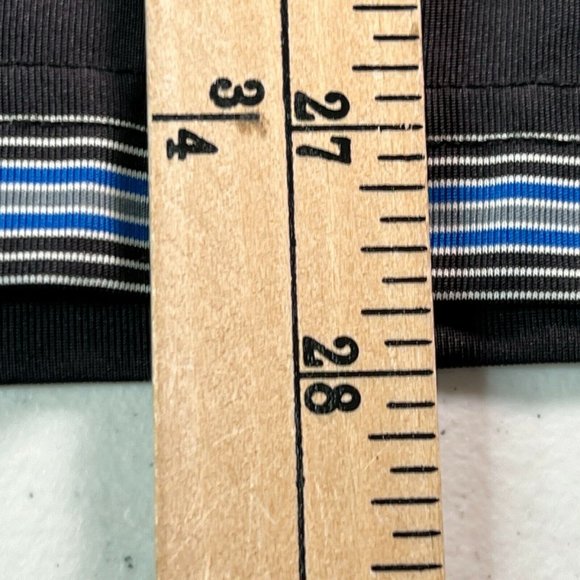 Lone Cypress Pebble Beach Golf Polo Shirt Mens Medium Blue Striped Short… - Picture 6 of 6